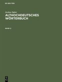 Althochdeutsches Wörterbuch. 3 Bände (eBook, PDF)
