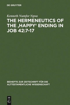 Cover The Hermeneutics of the 'Happy' Ending in Job 42:7-17 (eBook, PDF)