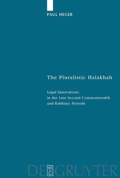 Cover The Pluralistic Halakhah (eBook, PDF)