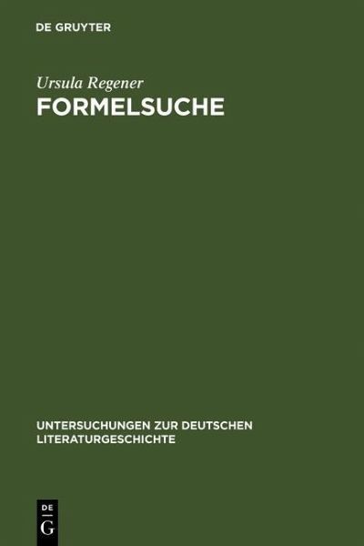 Formelsuche (eBook, PDF)
