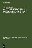 Autorentext und Inszenierungstext (eBook, PDF)
