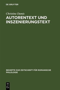 Cover Autorentext und Inszenierungstext (eBook, PDF)