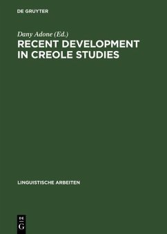 Recent Development in Creole Studies (eBook, PDF)