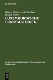 Luxemburgische Skriptastudien (eBook, PDF)