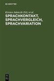 Sprachkontakt, Sprachvergleich, Sprachvariation (eBook, PDF)