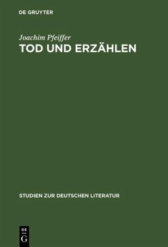 Cover Tod und Erzählen (eBook, PDF)