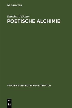 Poetische Alchimie (eBook, PDF) - Dohm, Burkhard