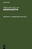Germanistik - Namenregister (1995-2004) (eBook, PDF)