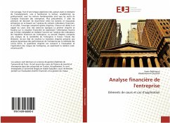 Cover Analyse financière de l'entreprise