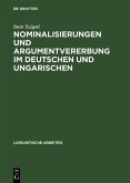 Nominalisierungen und Argumentvererbung im Deutschen und Ungarischen (eBook, PDF)