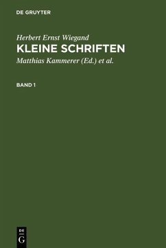 Cover Kleine Schriften (eBook, PDF)
