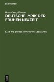 Barock-Humanismus: Liebeslyrik (eBook, PDF)