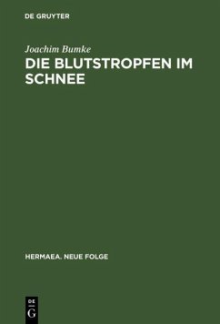 Die Blutstropfen im Schnee (eBook, PDF) - Bumke, Joachim