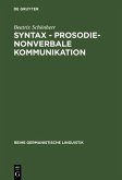 Syntax - Prosodie - nonverbale Kommunikation (eBook, PDF)