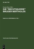 Wörterbuch (eBook, PDF) Wörterbuch (eBook, PDF)