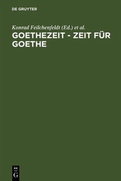 Cover Goethezeit - Zeit für Goethe (eBook, PDF)