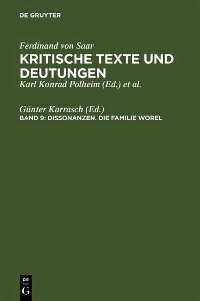 Dissonanzen. Die Familie Worel (eBook, PDF)