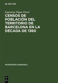 Censos de población del territorio de Barcelona en la década de 1360 (eBook, PDF)