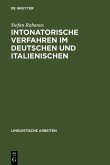 Intonatorische Verfahren im Deutschen und Italienischen (eBook, PDF)