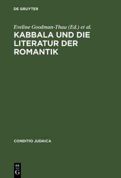 Kabbala und die Literatur der Romantik (eBook, PDF)