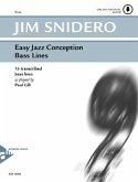 Easy Jazz Conception Bass Lines, Bass, m. Online Material Audio