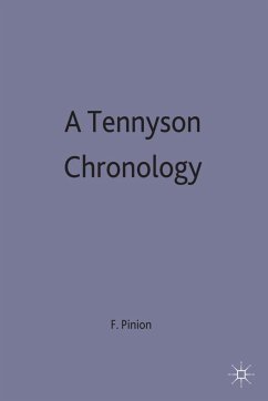 A Tennyson Chronology - Pinion, F B