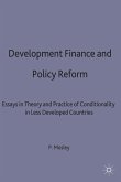 Development Finance and Policy Reform