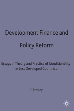 Development Finance and Policy Reform - Mosley, Paul