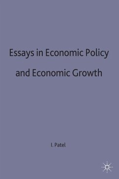 Essays in Economic Policy and Economic Growth - Patel, I. G.