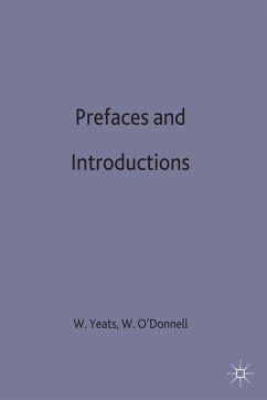 Prefaces and Introductions - Yeats, William Butler