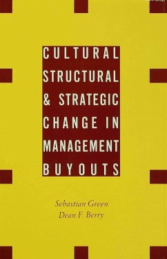 Cultural, Structural and Strategic Change in Management Buyouts - Berry, Dean F.;Green, Sebastian
