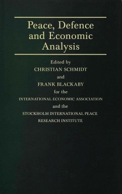 Peace, Defence and Economic Analysis - Schmidt, Christain