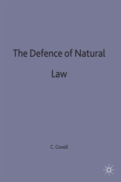 The Defence of Natural Law - Covell, Charles