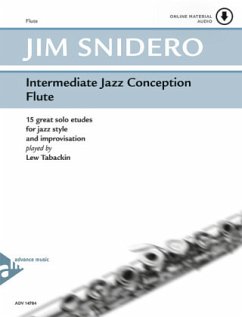 Intermediate Jazz Conception, Flute, w. Audio-CD - Snidero, Jim