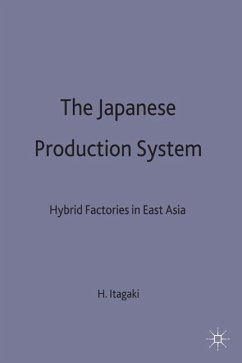 The Japanese Production System - Itagaki, Hiroshi