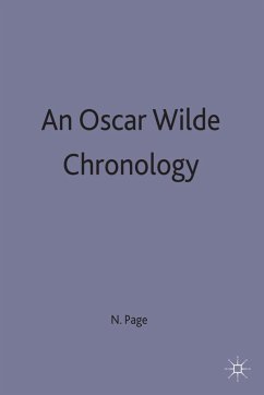 An Oscar Wilde Chronology - Page, Norman
