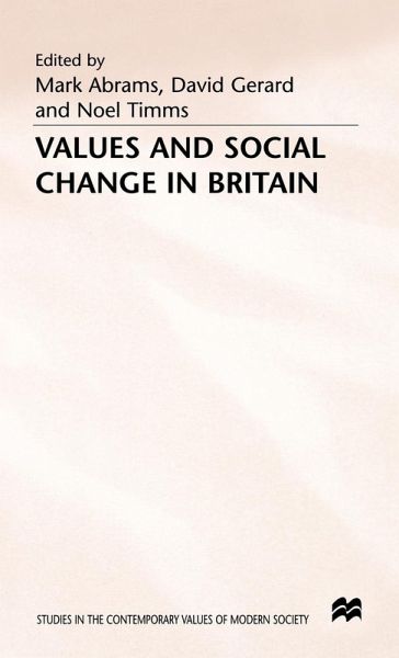 Values & Social Change in Britain