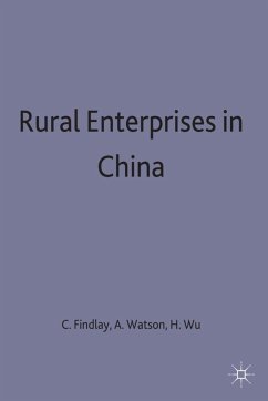 Rural Enterprises in China - Wu, Harry X.;Findlay, Christopher;Watson, Andrew