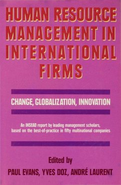 Human Resource Management in International Firms - Evans, Paul