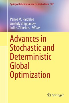 Advances in Stochastic and Deterministic Global Optimization