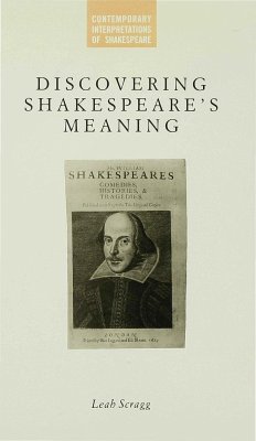 Discovering Shakespeare's Meaning - Scragg, Leah