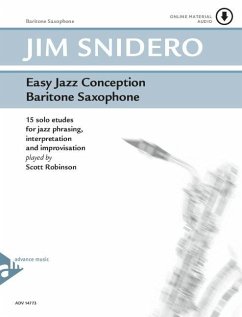 Easy Jazz Conception for Baritone Saxophone - Snidero, Jim