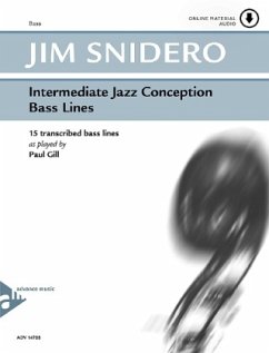 Cover Intermediate Jazz Conception Bass Lines, Bass, w. Audio-CD