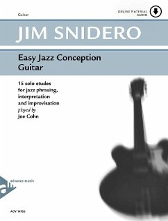 Easy Jazz Conception Guitar - Snidero, Jim