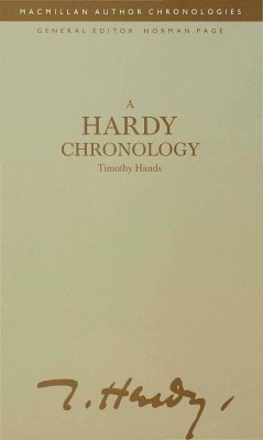 A Hardy Chronology - Hands, Timothy