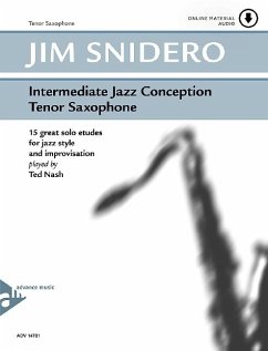 Intermediate Jazz Conception Tenor Saxophone - Snidero, Jim