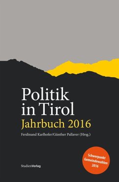 Cover Politik in Tirol. Jahrbuch 2016 (eBook, ePUB)