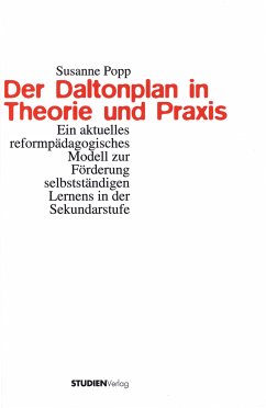 Der Daltonplan in Theorie und Praxis (eBook, ePUB) - Popp, Susanne