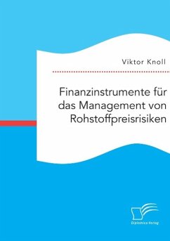 Finanzinstrumente für das Management von Rohstoffpreisrisiken - Knoll, Viktor