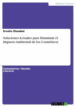Soluciones Actuales para Disminuir el Impacto Ambiental de los Cosméticos (eBook, PDF) - Olazabal, Ervelio